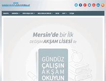 Tablet Screenshot of degisimakademi.net